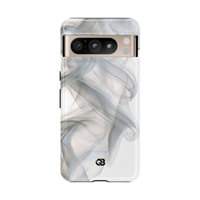 Vapor Noir · Tough Phone Case for Pixel ·  White