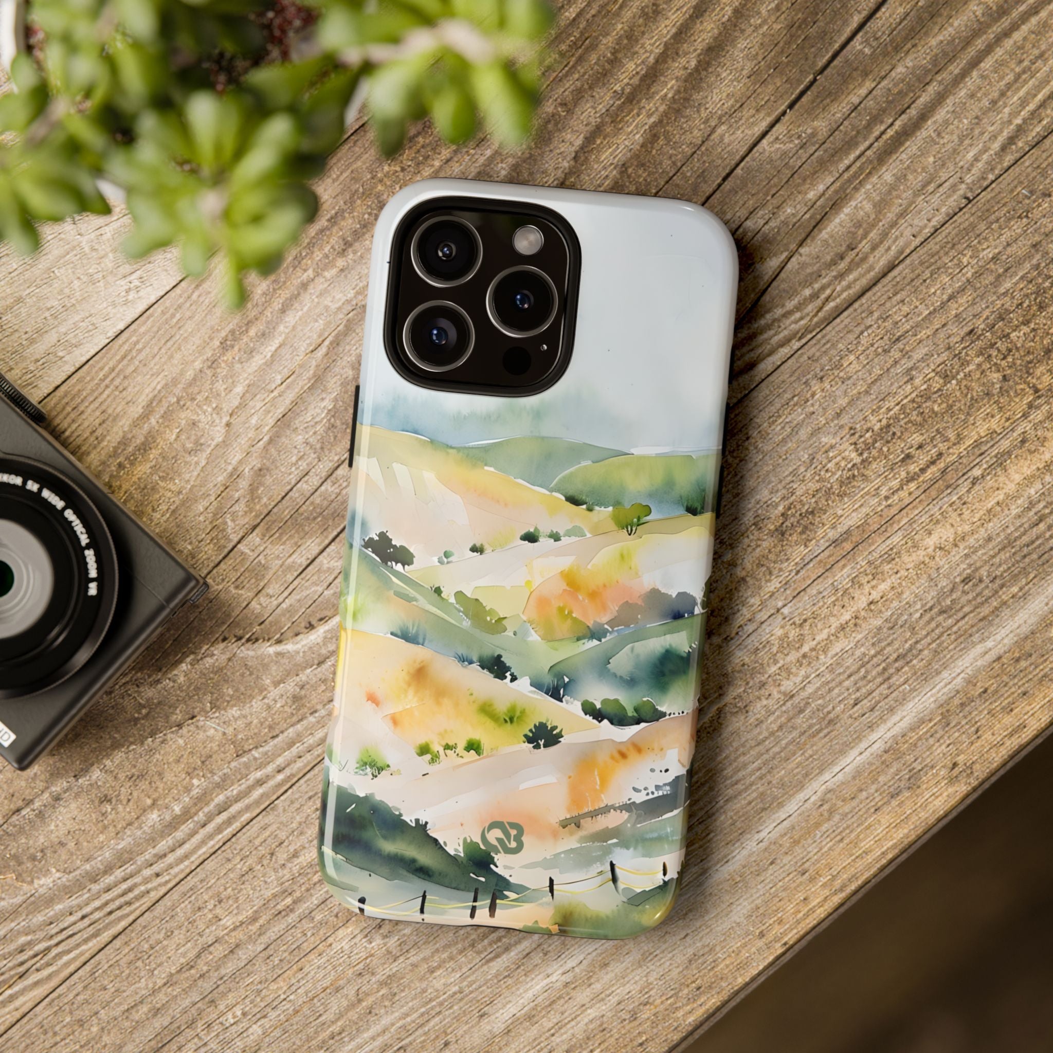 Verdant Mist Valleys · Tough Phone Case for iPhone