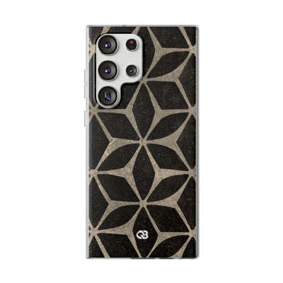 Concrete Mosaic Star · Lite Phone Case for Samsung · Black
