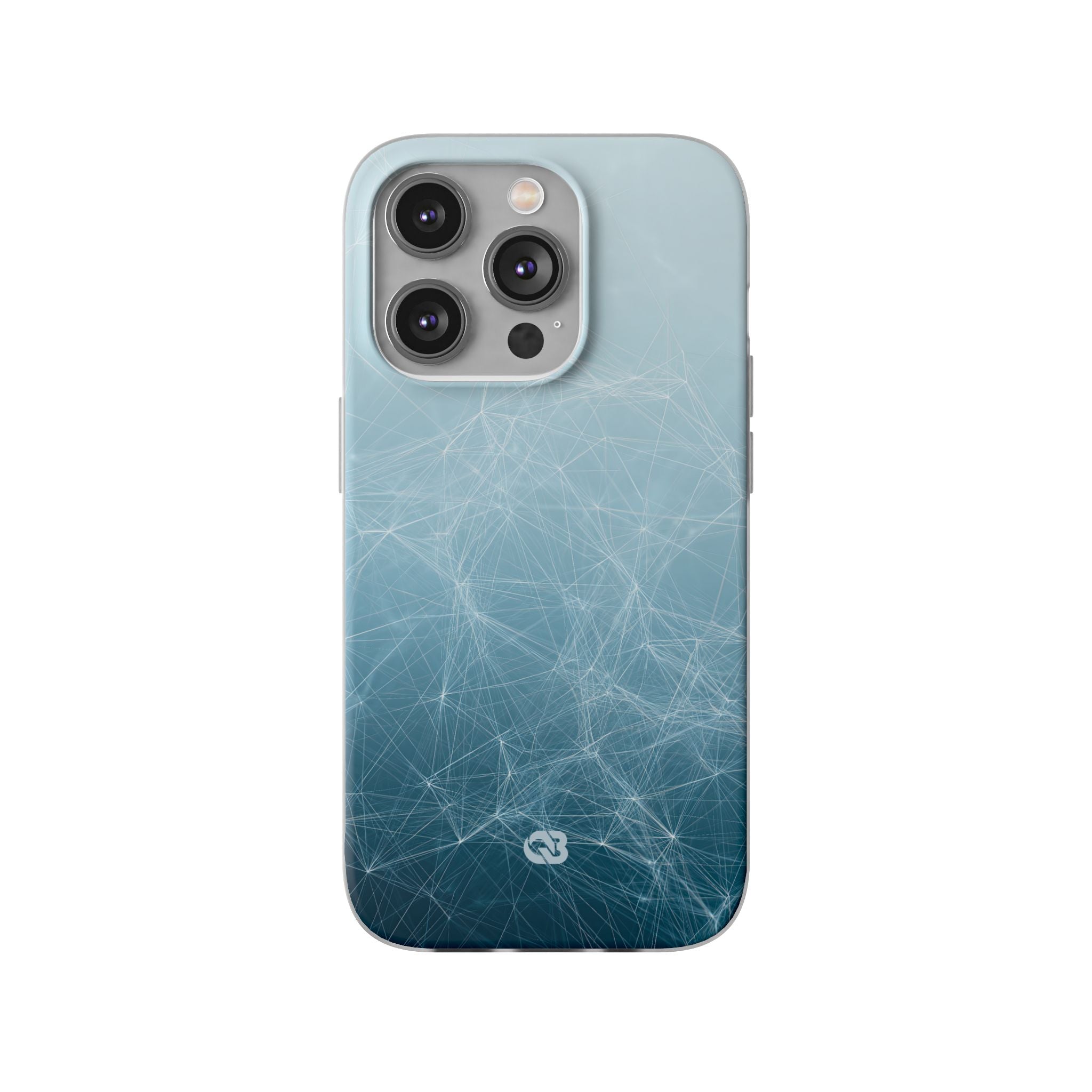 Teal Lite Phone Case for iPhone - Arctic Digital Nexus