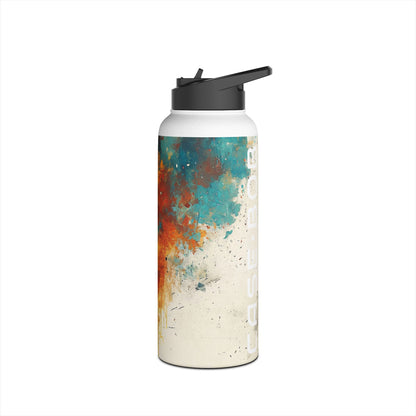 Meditative Ember - Stainless Steel Water Bottle
