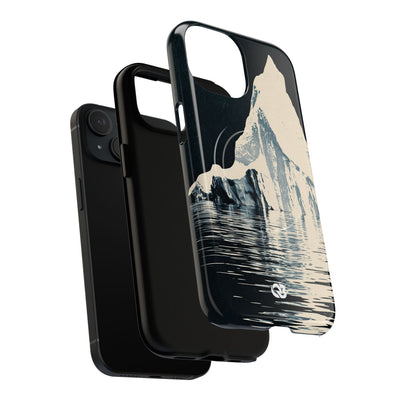 Blue Tough 2.0 Magsafe Phone Case for iPhone - Frozen Navy Monolith