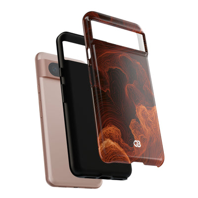 Amber Filament · Tough Phone Case for Pixel ·  Orange