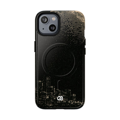 Lunar Metropolis Nocturne · Tough 2.0 Magnetic Phone Case for iPhone · Black