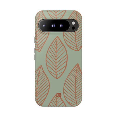 Sage Earth Leaves · Θωρακισμένη Θήκη για Google Pixel