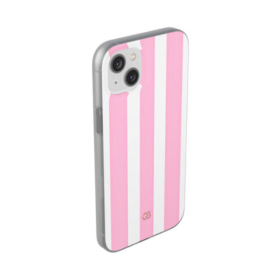 Soft Pink Stripe · Soft Phone Case for iPhone