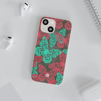 Electric Papillon · Lite Phone Case for iPhone ·  Pink