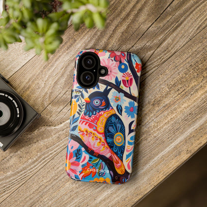 Owl Bloom iPhone 16 Case - Tough
