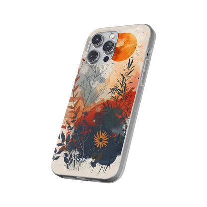 Orange Solstice iPhone 14 Pro Max Case - Soft