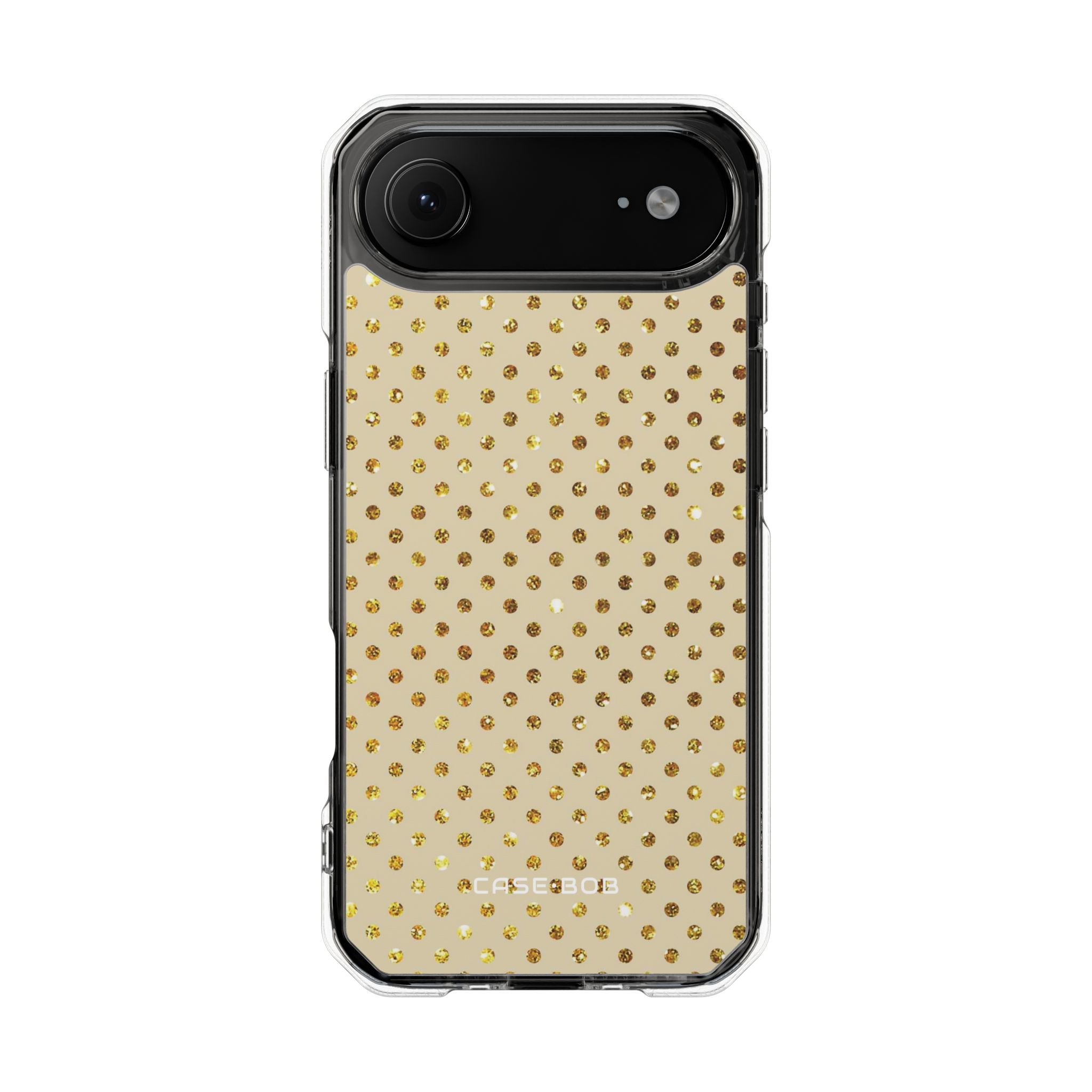 Golden Sparkle Dots iPhone 17 Air Case - Impact