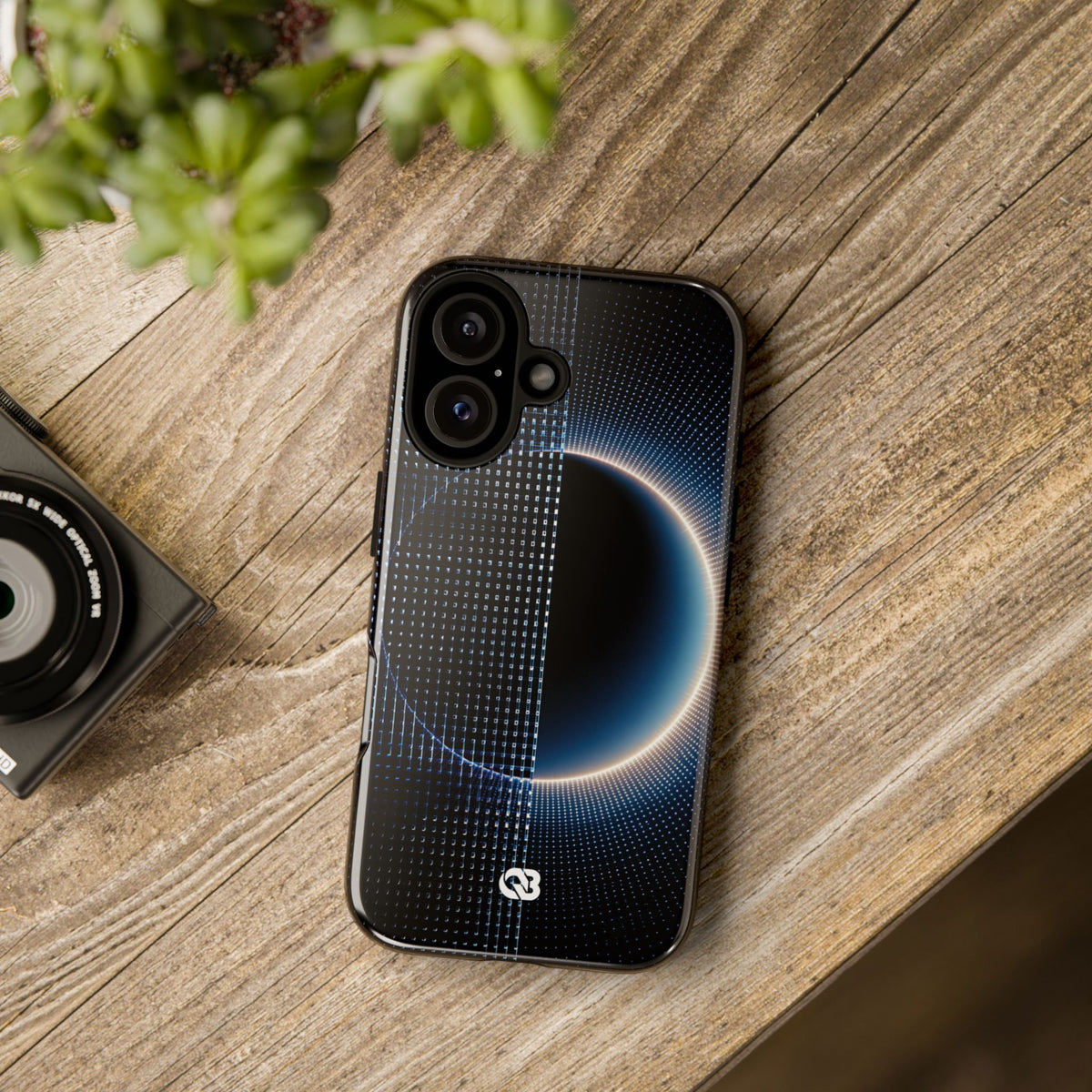 Luminous Meridian · Tough Phone Case for iPhone · Black