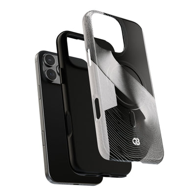 Orbital Helix · Tough 2.0 Magnetic Phone Case for iPhone · Black