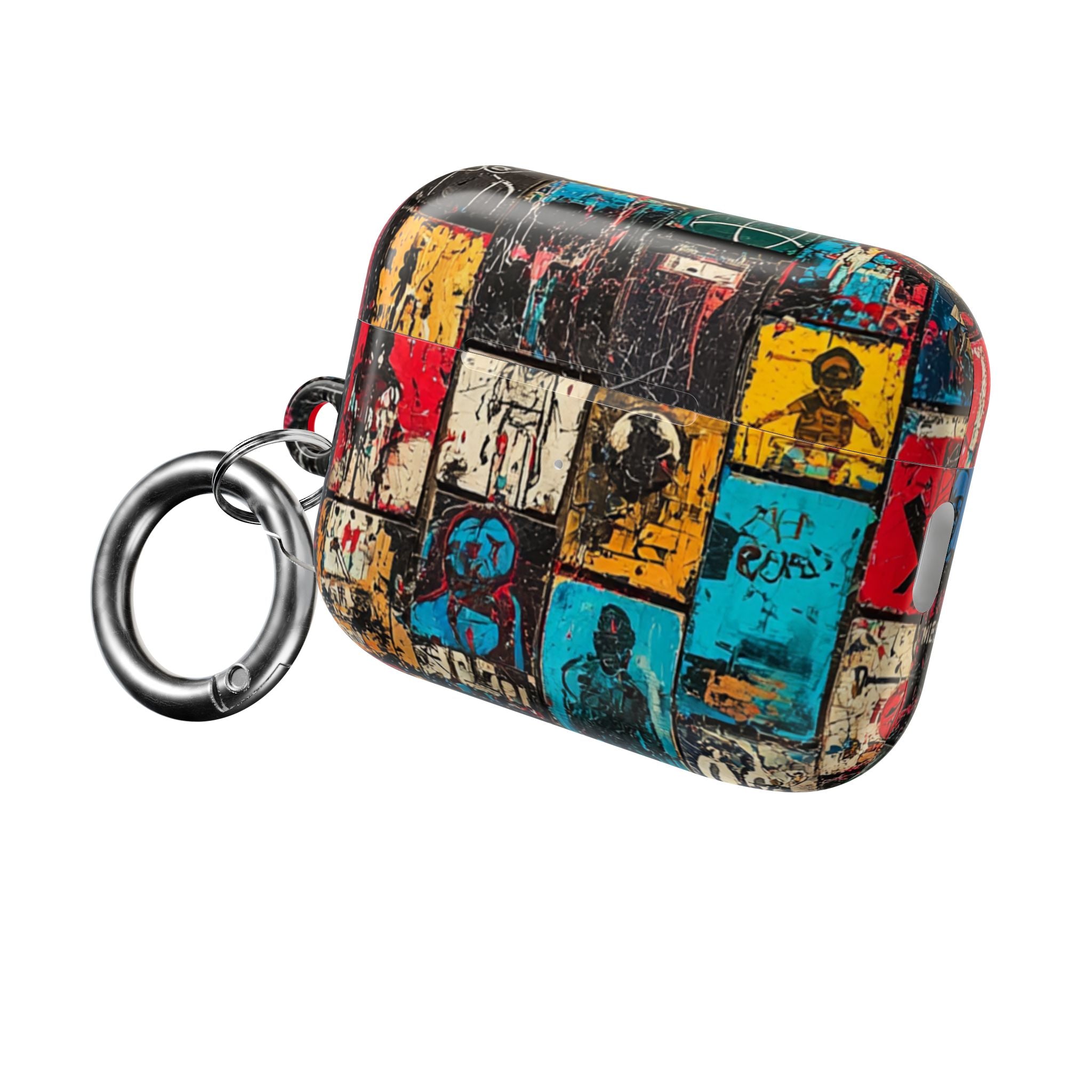 Portret Raster Crimson - AirPods Case