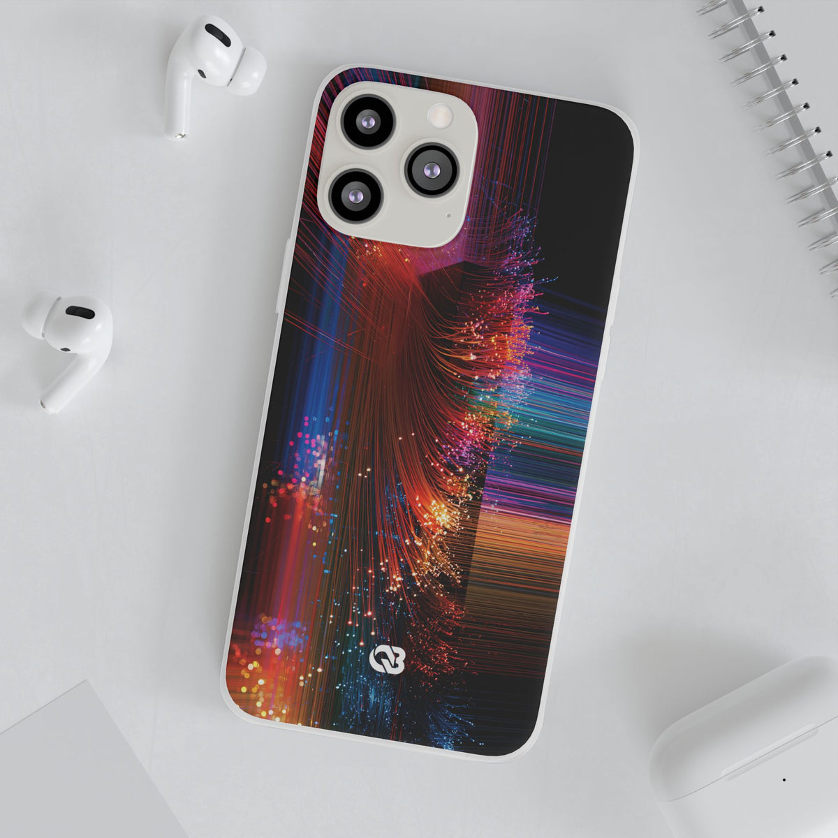 Spectral Fiber Array · Lite Phone Case for iPhone ·  Black