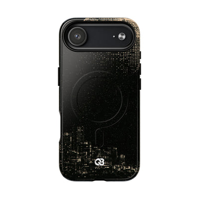 Lunar Metropolis Nocturne · Tough 2.0 Magnetic Phone Case for iPhone · Black