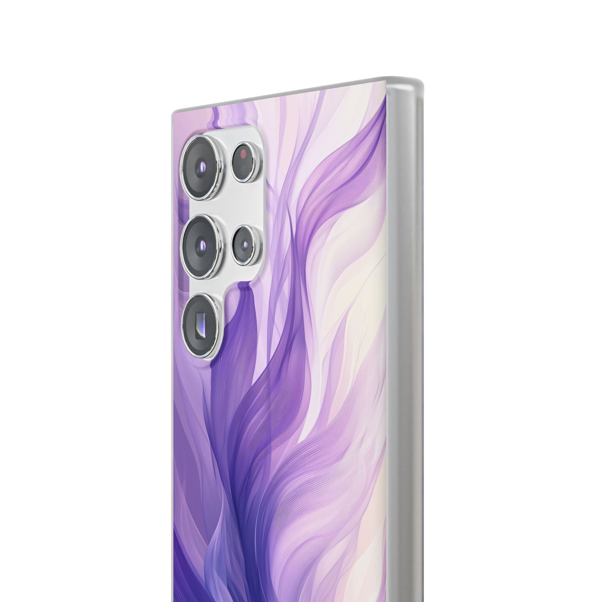 Amethyst Silk Waves · Soft Phone Case for Samsung