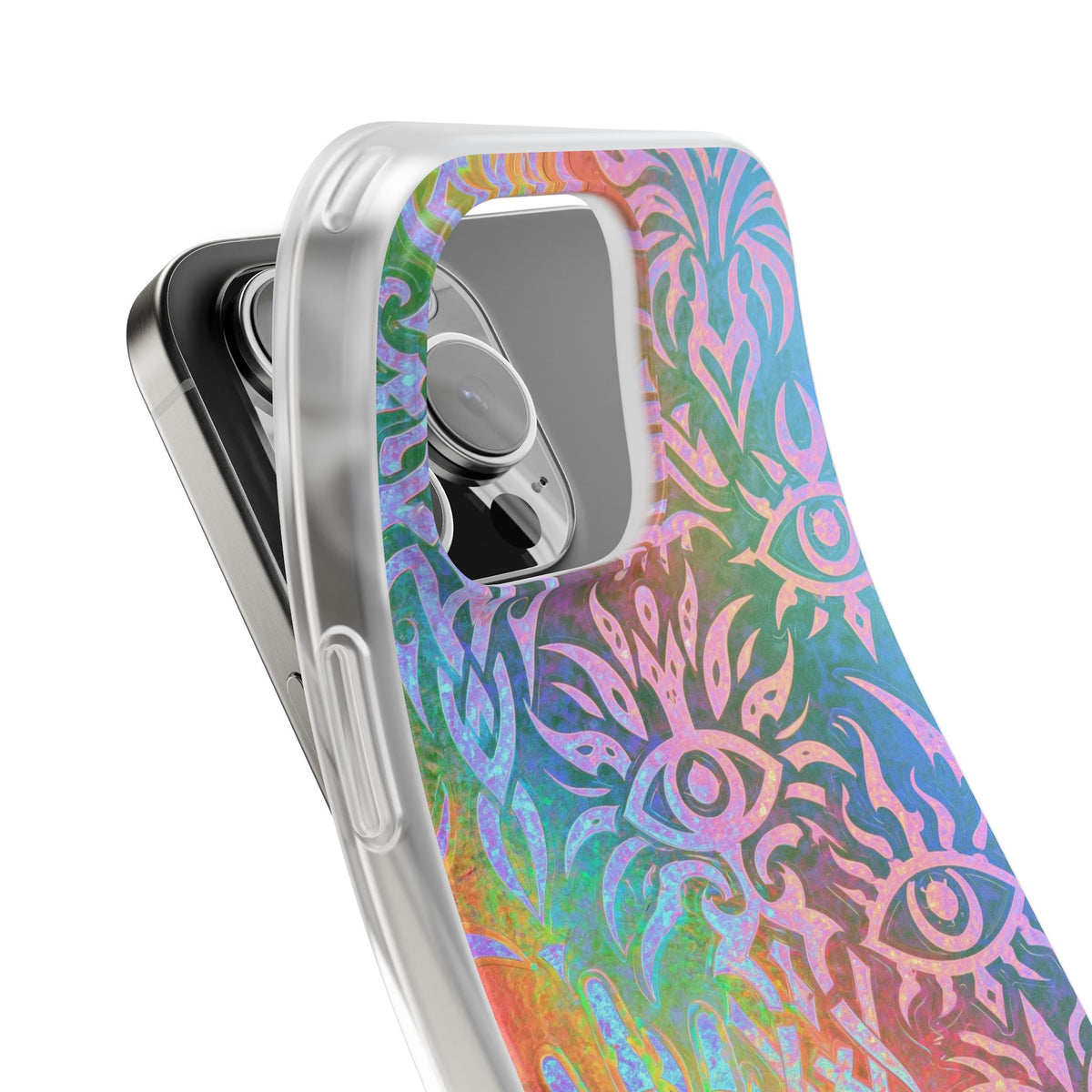 Chromatic Mystic Sigil · Lite Phone Case for iPhone ·  Blue