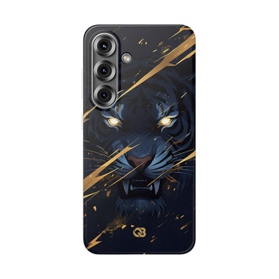 Obsidian Gold Predator · Soft Phone Case for Samsung