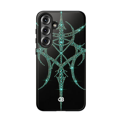 Teal Cyber Sigil · Tough Phone Case for Samsung · Teal