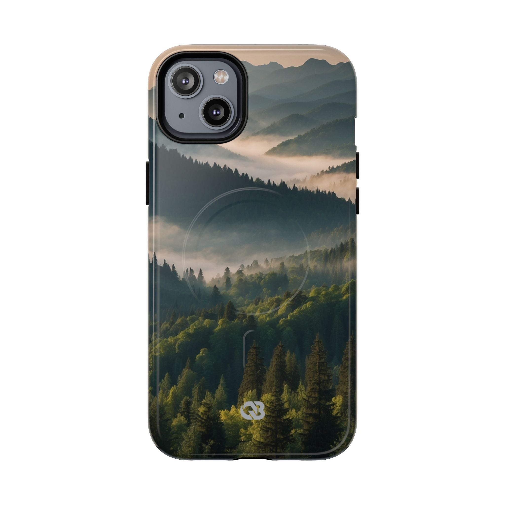 Foggy Mountain Ridge · Tough+ Hoesje voor iPhone · Magsafe
