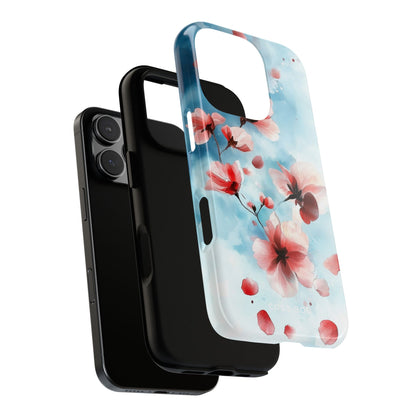 Pink Bloom iPhone 16 Pro Case - Tough