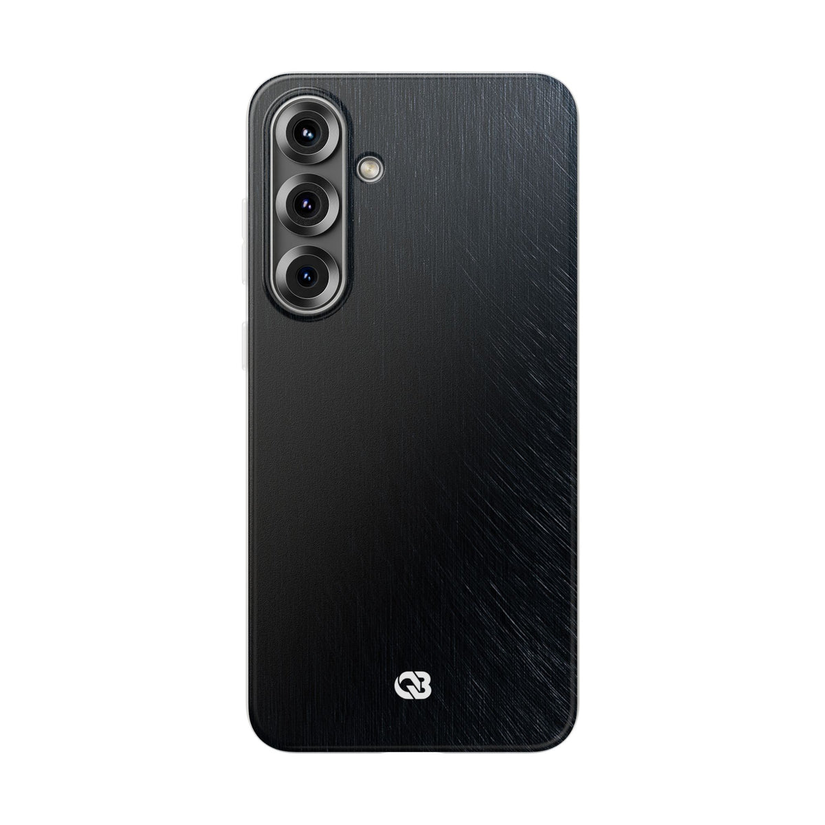 Brushed Obsidian Steel · Lite Phone Case for Samsung · Black