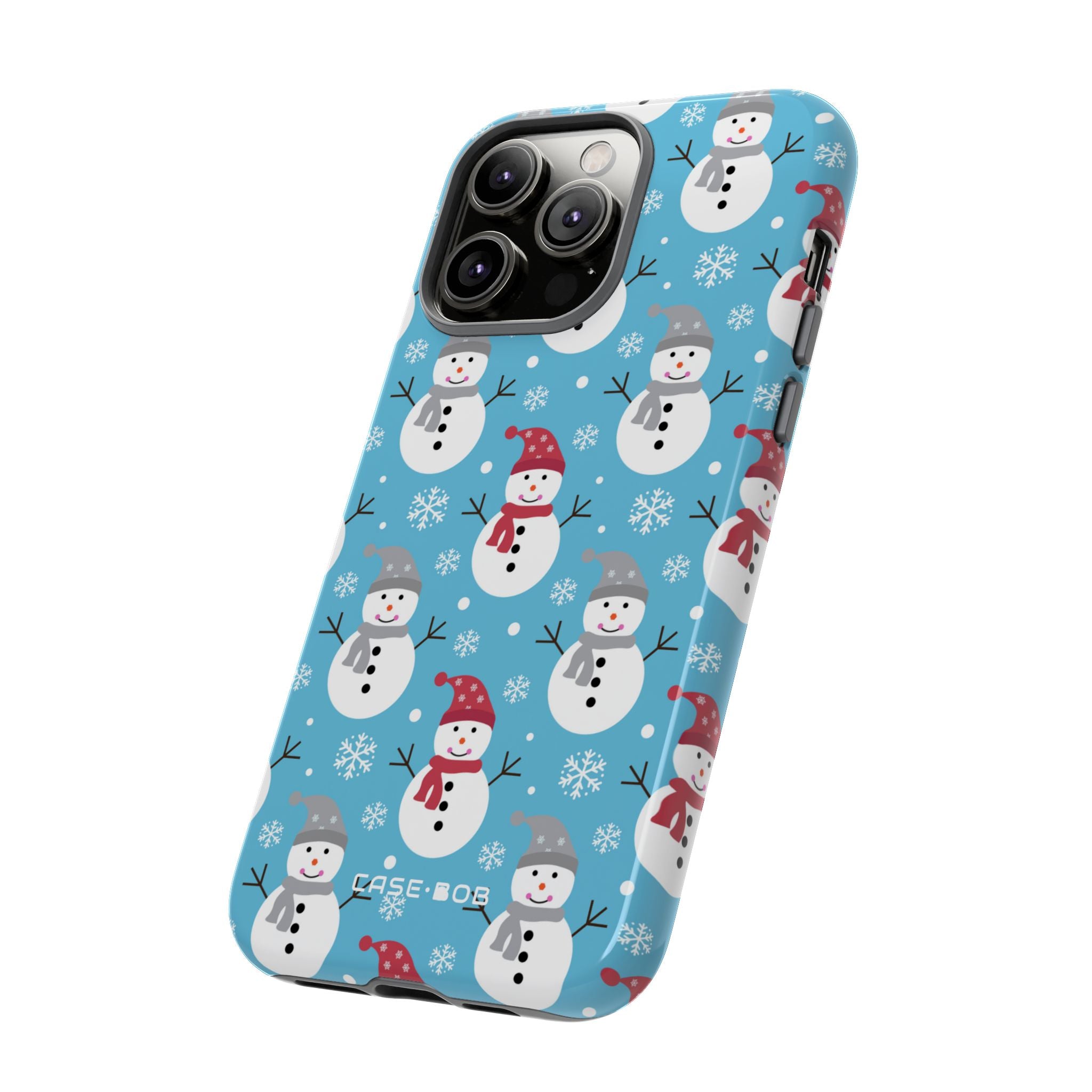 Snowman Parade iPhone 14 Pro Max Case - Tough