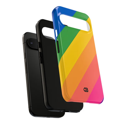Vibrant Spectrum Slope · Tough Phone Case for Google Pixel