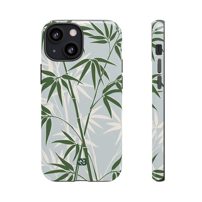 Serene Bamboo · Tough Phone Case for iPhone · Green
