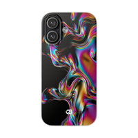 Purple Lite Phone Case for iPhone - Liquid Neon Chrome
