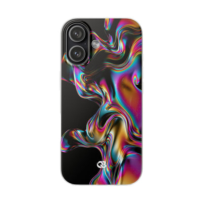 Purple Lite Phone Case for iPhone - Liquid Neon Chrome