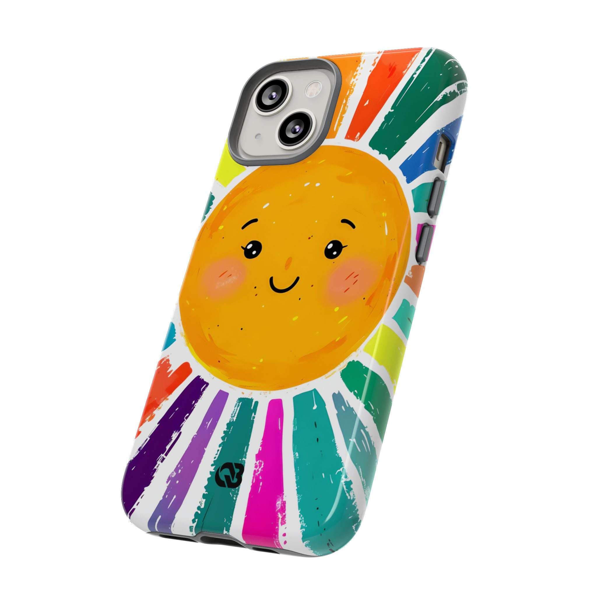 Vibrant Solar Smile · Tough Phone Case for iPhone