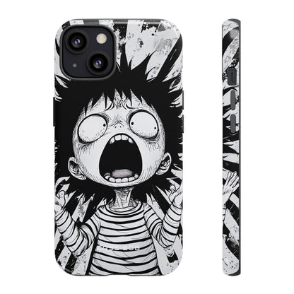 Screaming Stripes iPhone 13 Case - Tough