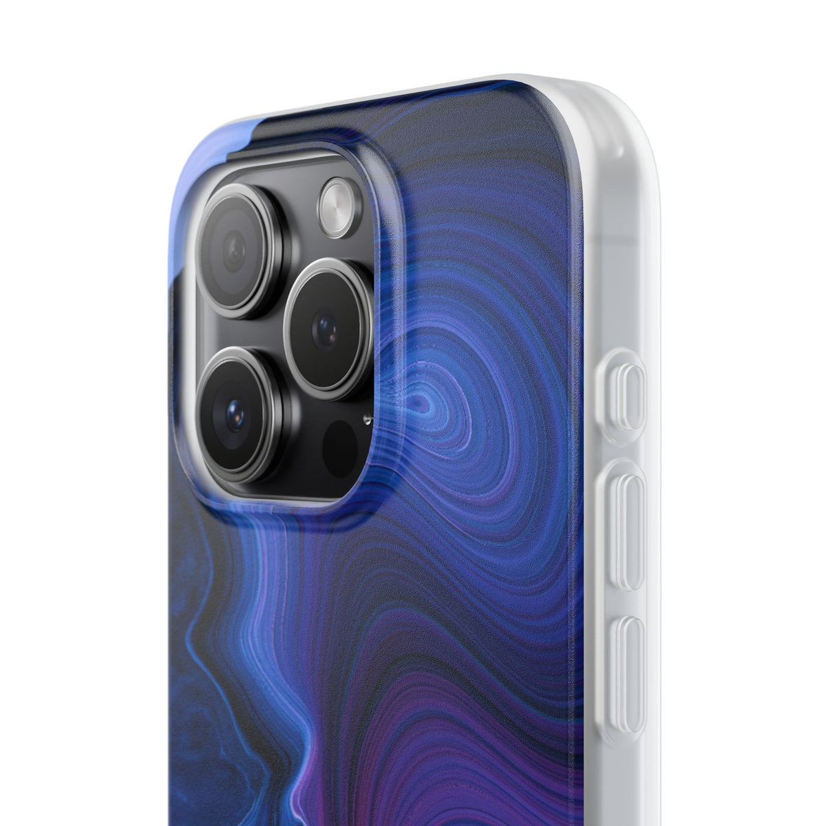 Radiant Strata · Lite Phone Case for iPhone ·  Blue