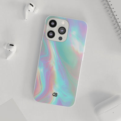 Prismatic Liquid Light · Lite Phone Case for iPhone ·  Teal