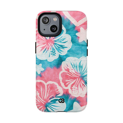 Tropical Hibiscus Bloom · Tough 2.0 Magnetic Phone Case for iPhone · Teal