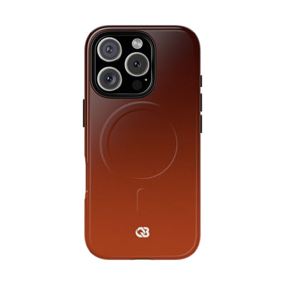 Burnt Amber Spectrum · Tough 2.0 Magnetic Phone Case for iPhone · Orange
