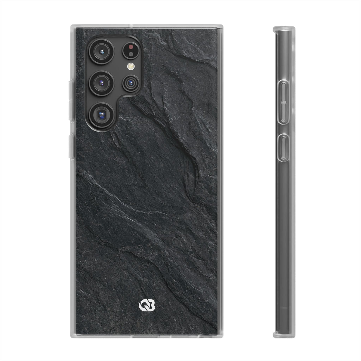 Dark Slate Strata · Lite Phone Case for Samsung · Black