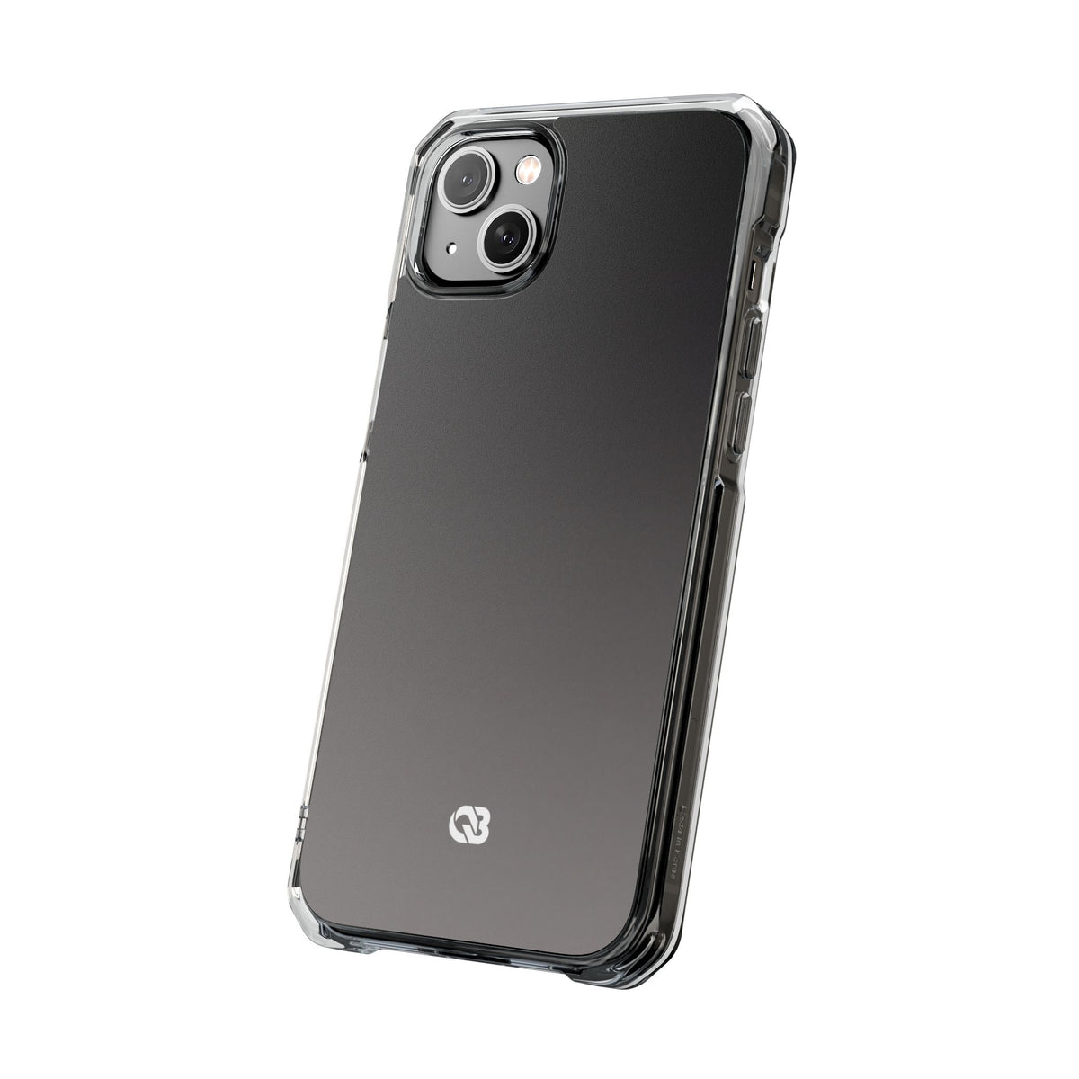 Obsidian Fade · Clear Impact Magnetic Phone Case for iPhone ·  Black