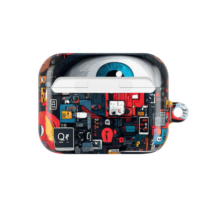 Blue Gaze Mosaic - AirPods Case