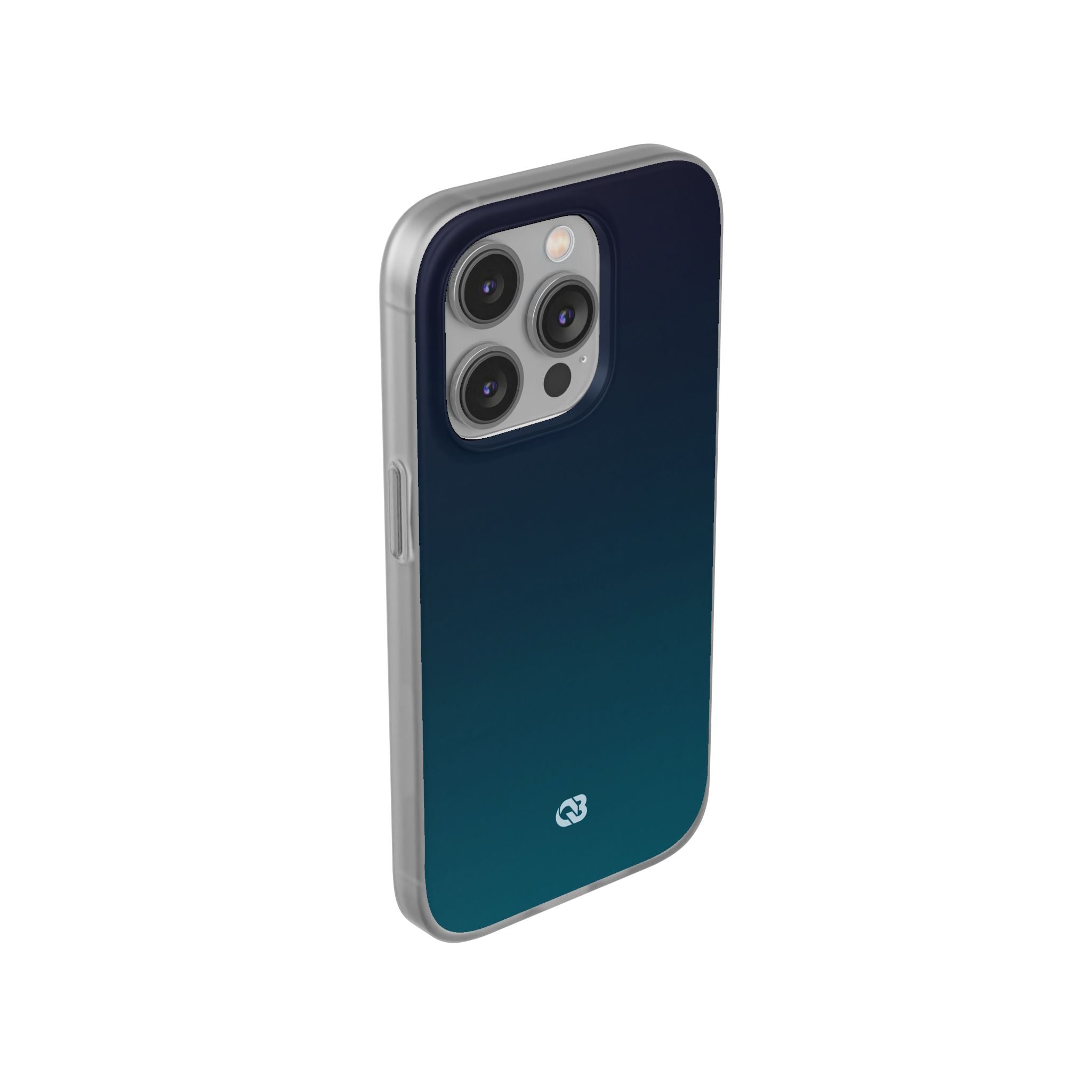 Teal Lite Phone Case for iPhone - Abyss Teal Haze