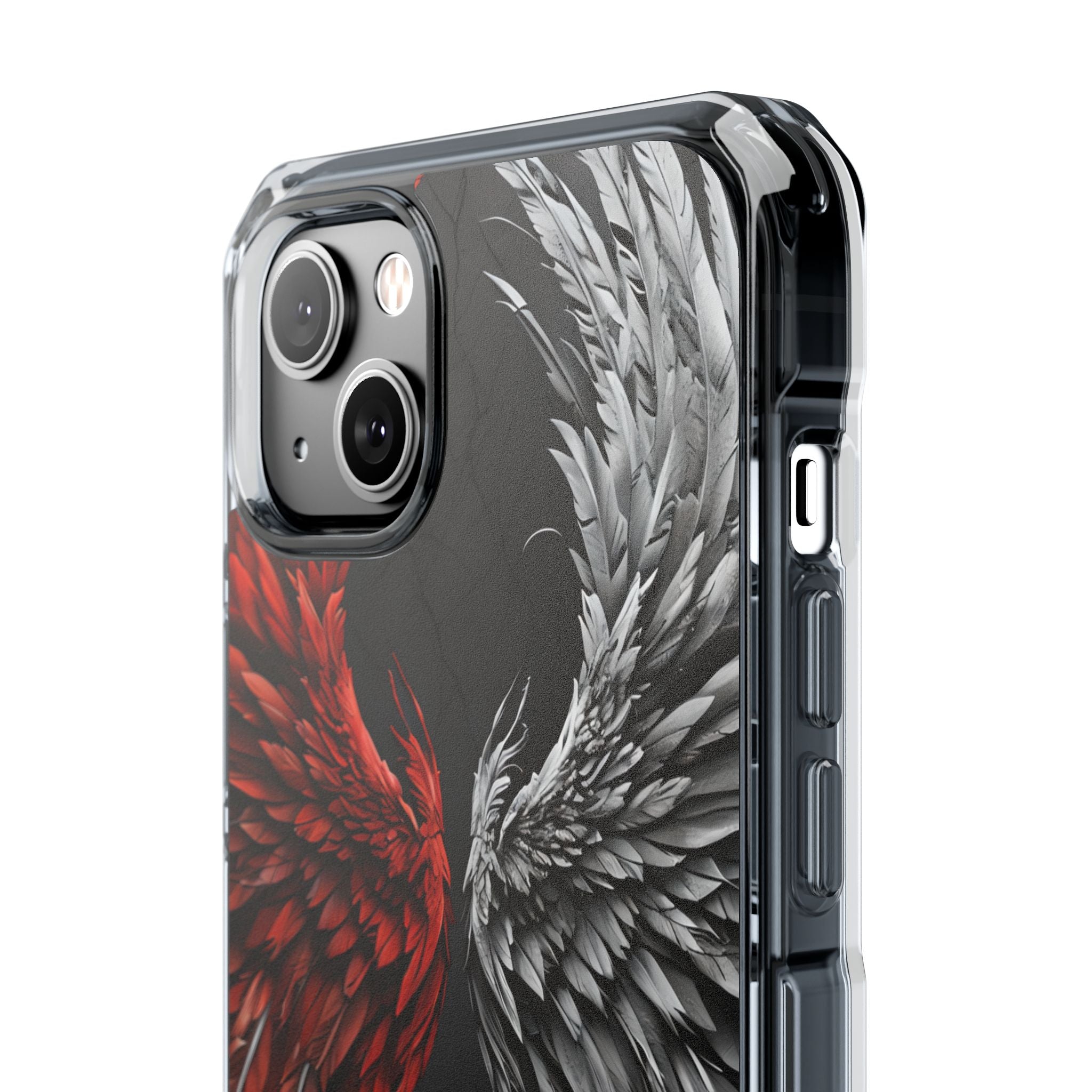 Split Crimson Wing · Impact Phone Case for iPhone · Magsafe