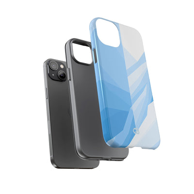 Blue Tough Phone Case for iPhone - Arctic Glacial Ridge