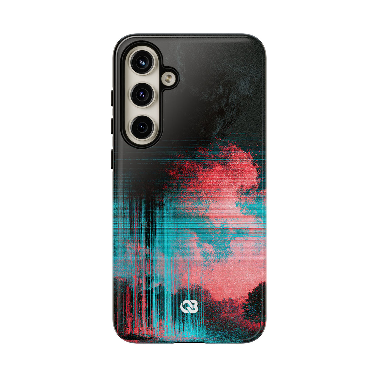 Digital Signal Drift · Tough Phone Case for Samsung · Black
