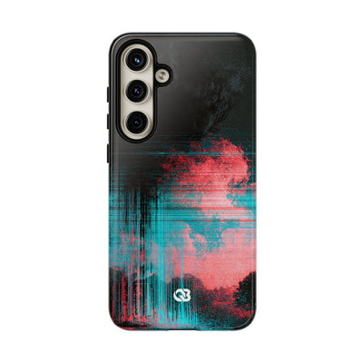 Digital Signal Drift · Tough Phone Case for Samsung · Black