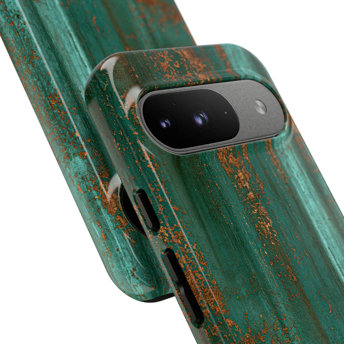 Oxidized Verdigris · Tough Phone Case for Pixel ·  Teal