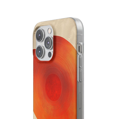 Sunburst Swirl iPhone 14 Pro Max Case - Soft