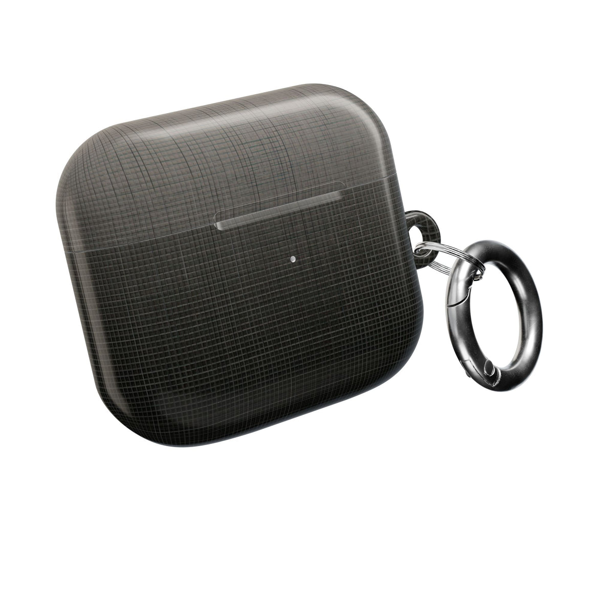 Monochrome Metric Grid · Hard Case for AirPods & AirPods Pro · Black