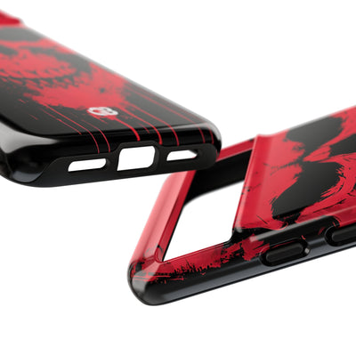 Crimson Street Skull · Tough Phone Case for Google Pixel