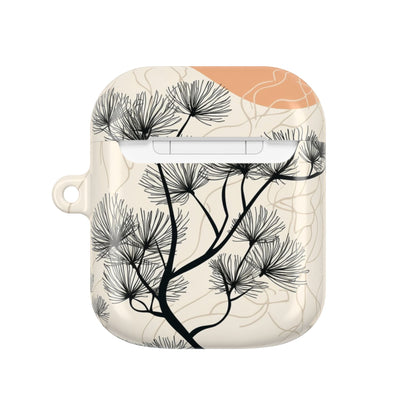 Spiky Tree Sunset - AirPods Case